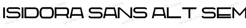 Isidora Sans Alt Sem字体转换